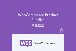 WooCommerce Product Bundles v6.18.1 汉化版 – 产品组合插件